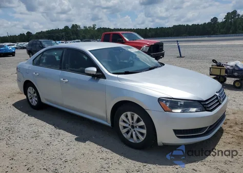 2015 Volkswagen Passat S from USA, damaged, VIN 1VWAT7A33FC045676